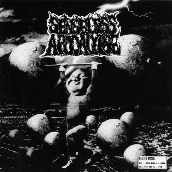Senseless Apocalypse / Gore Beyond Necropsy - A 7 - inch EP Vinyl Record from 1996 Blurred Japan, Featuring Grindcore and Noise Genres, in Mint Condition