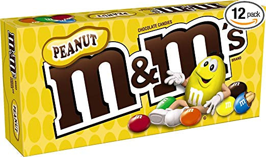 Movie - Sized Peanut - Filled M&M's Candy