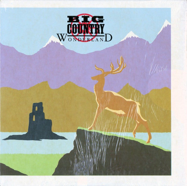 1984 Mercury USA Vinyl - Big Country's Pop Rock LP Record - Wonderland (VG+ Condition)