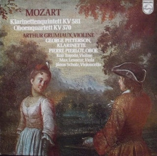 1975 Philips Netherlands Classical Vinyl LP - Mozart's Clarinet Quintet & Oboe Quartet