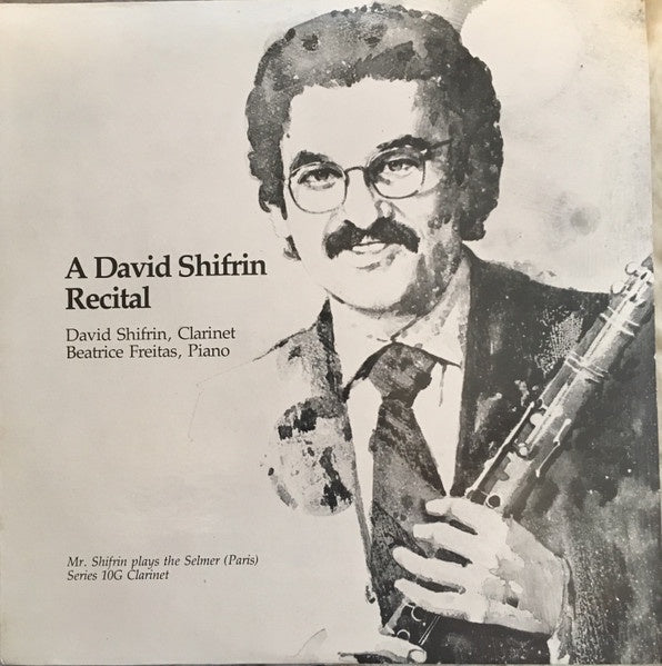 1975 Advent USA Classical Vinyl LP - David Shifrin Recital