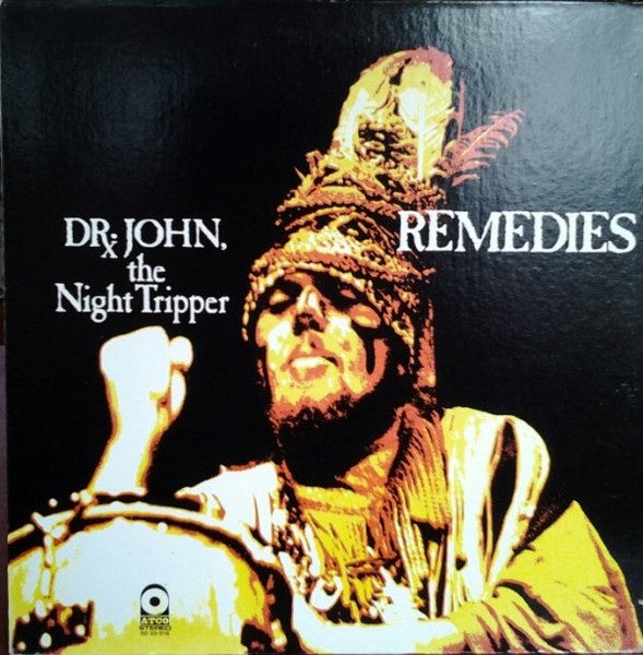 Dr. John - Remedies (1970) - High - Quality VG+ LP Record, 1970 ATCO USA Original Vinyl Album in Rock and Blues Rock Genre