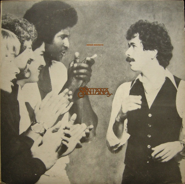 Santana - Inner Secrets Classic Rock / Fusion / Latin Vinyl LP Record Released in 1978 by Columbia in Greece in Very Good Plus Condition