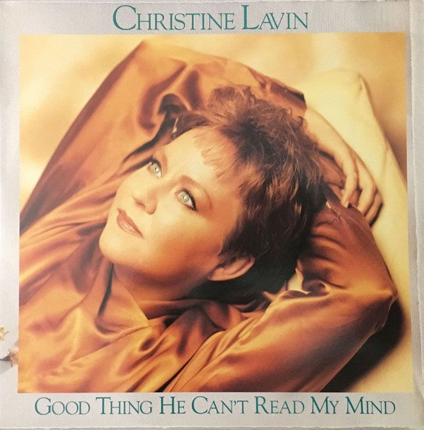 1988 USA Original Mint Folk LP Record - Christine Lavin's Good Thing He Can't Read My Mind