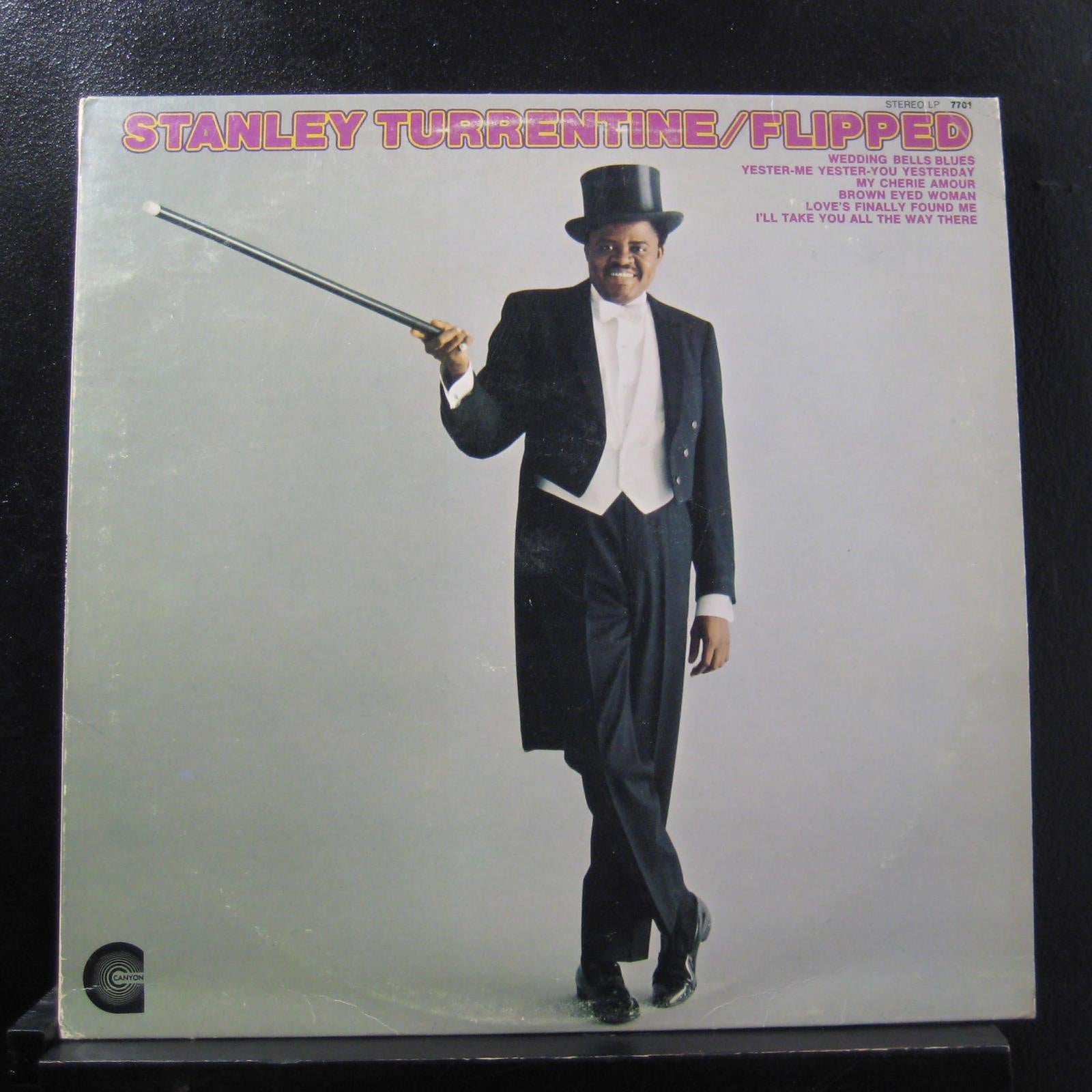 1976 Canyon USA VG+ LP Vinyl Record: Stanley Turrentine - Flipped - Flipped Out Jazz