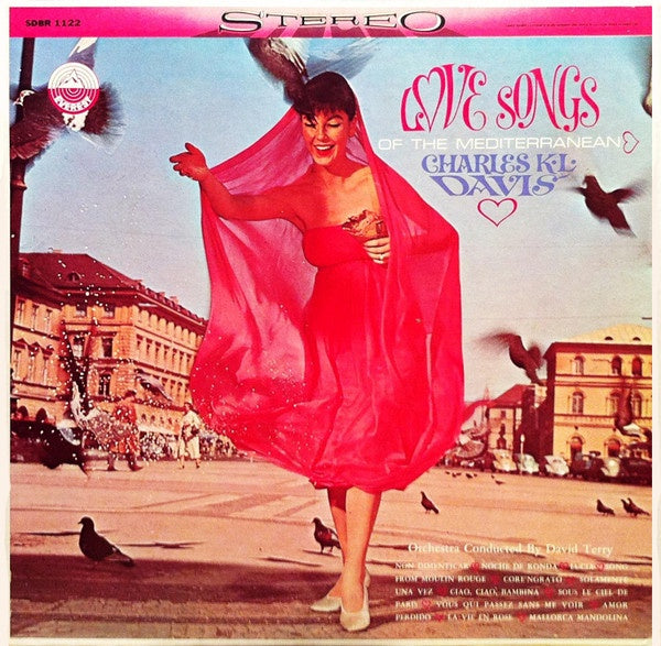 Charles K.L. Davis - Romantic Love Songs of the Mediterranean - A Vintage 1960 Everest USA Stereo Belock Vinyl LP Record in Very Good Plus Condition - Ideal for Jazz and Pop Lovers