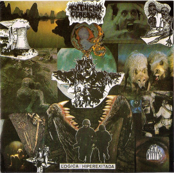 Extinction Cerebral - Hyper - Exited Logic - 7 - Inch Vinyl Single Record from 1991 by Mephitic Productions in Mexico, Death Metal Genre with Vinyl and Inserts