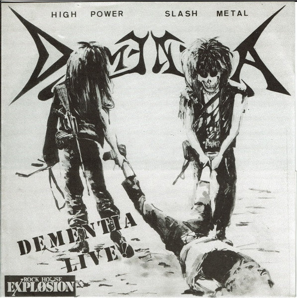 1985 Japan Limited Edition 8' Flexi - disc Vinyl: Dementia Live! Thrash / Speed Metal EP