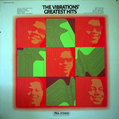 The Vibrations - Classic Greatest Hits Vinyl LP Record from 1969, USA Stereo Original Release in the Soul Music Genre