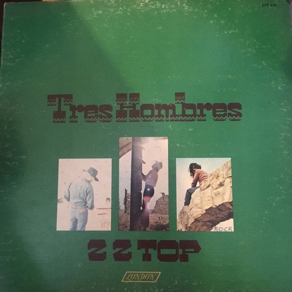 1973 London USA Vinyl - ZZ Top's Tres Hombres VG+ LP Record - Classic Blues Rock