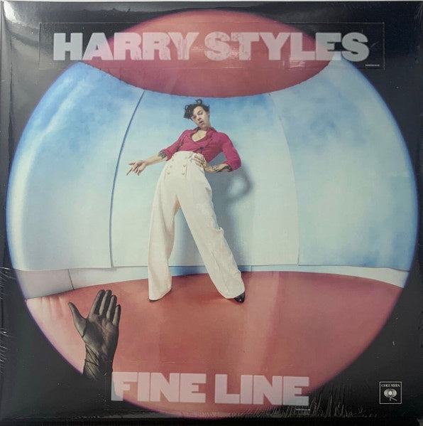 2019 Harry Styles Fine Line Mint - 2 LP Coke Bottle Clear Vinyl Record with Poster