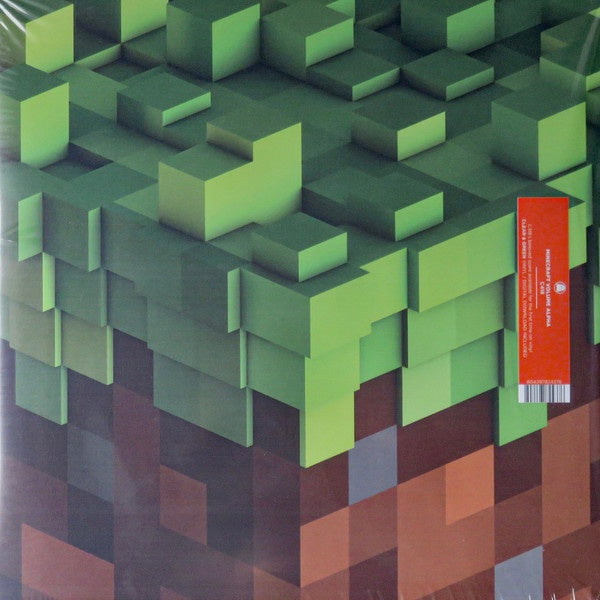 C418 - Minecraft Volume Alpha Mint - Limited Edition 2022 LP Record by Ghostly International with Transparent Vinyl Featuring Green Blob - Video Game, Ambient, and IDM Music