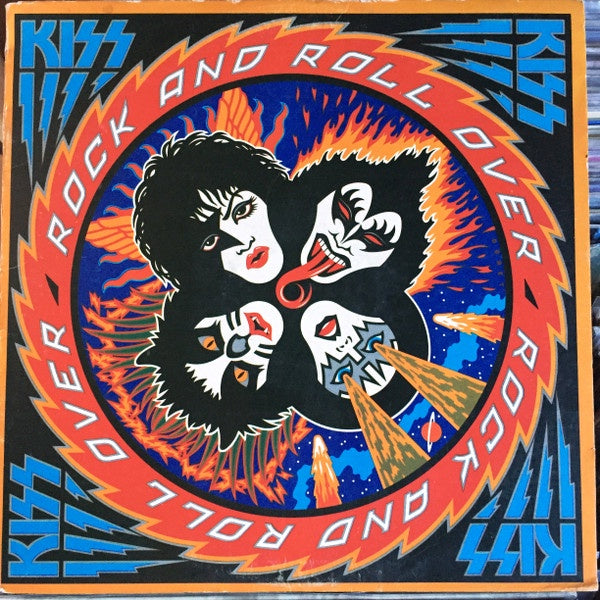 Kiss - Rock And Roll Over - 1976 Vintage Hard Rock / Heavy Metal Vinyl LP Record in VG+ Condition from Casablanca, USA