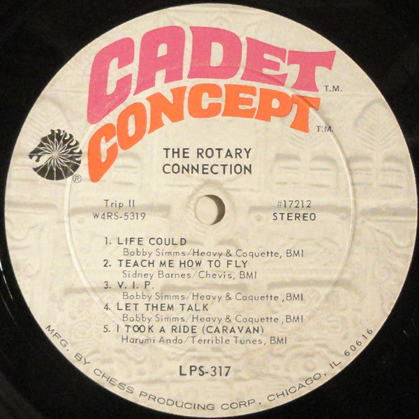 1968 Original USA Vinyl LP Record - Rotary Connection's Aladdin - Soul and Psychedelic Rock Music Featuring Minnie Riperton