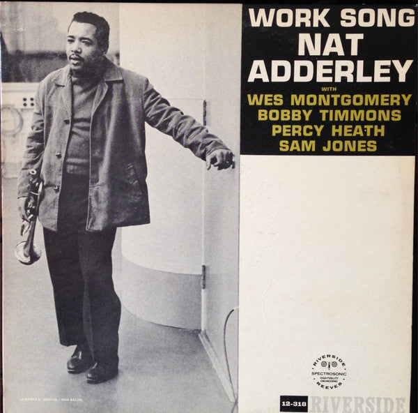 1960 Riverside USA Mono Vinyl LP - Nat Adderley's Jazz Hard Bop 'Work Song'