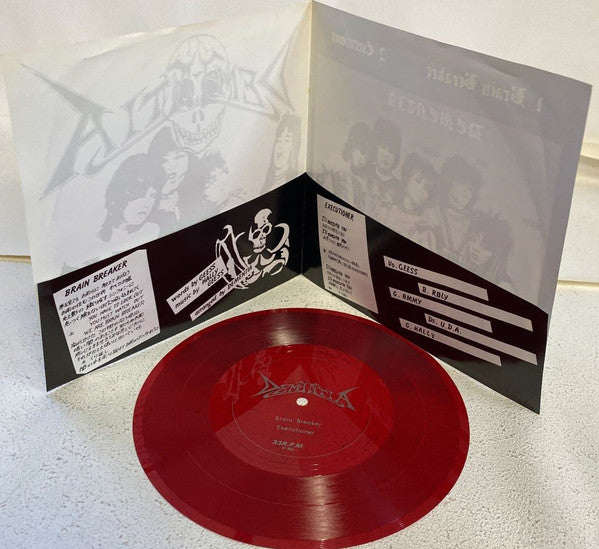 1984 Self - Released Japan 8' Clear Red Flexi - disc Dementia Speed Metal EP Record