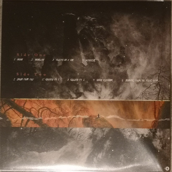 King Buffalo's Psychedelic Rock LP Record - Orion (2016 Self - released White & Orange Marbled Vinyl Limited Edition)