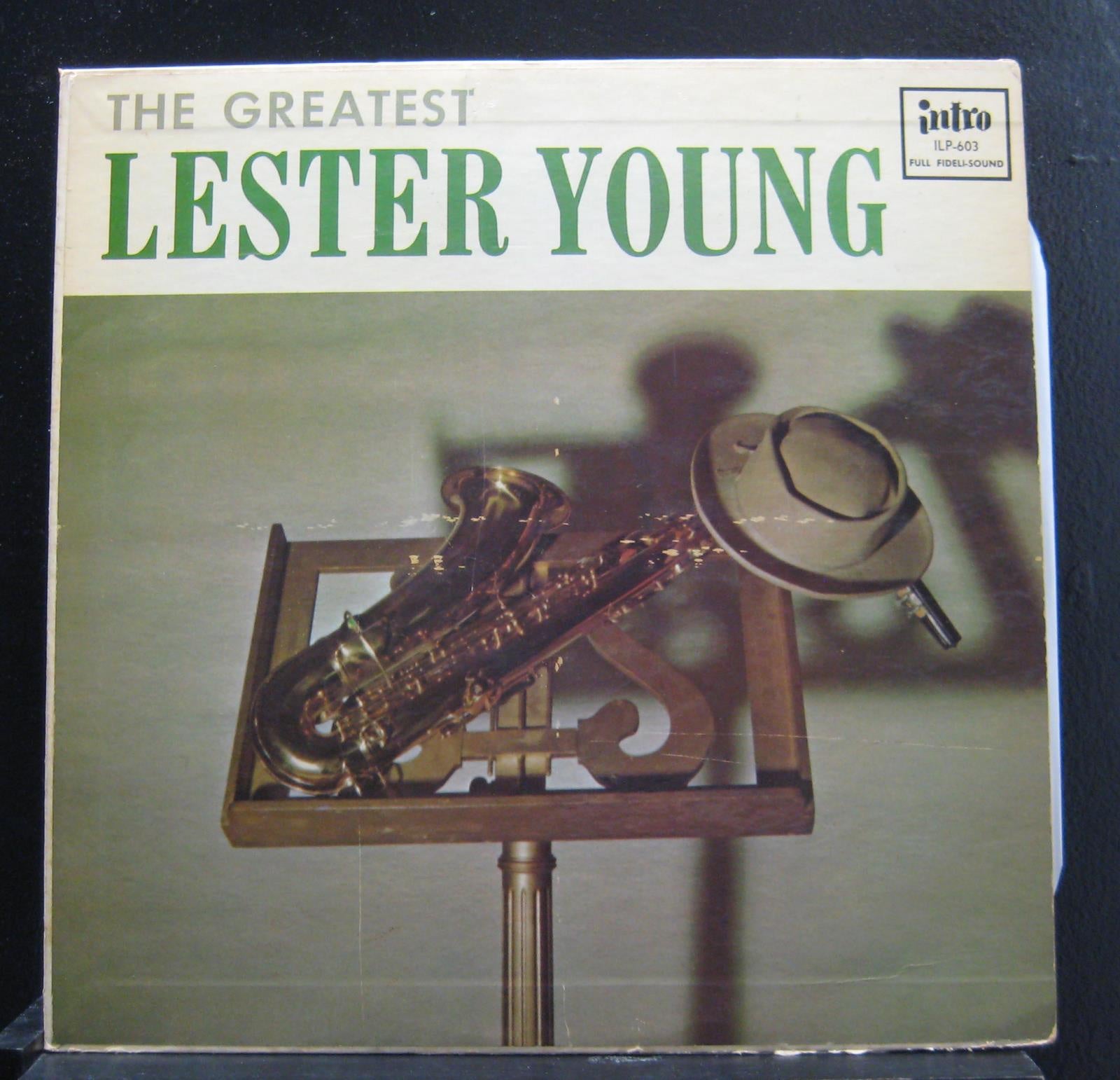1951 US Mono Vinyl LP Record - Lester Young's Greatest Jazz Collection