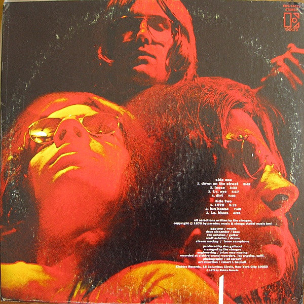 The Stooges - Fun House Classic 1970 Elektra USA Butterfly Label Vinyl LP Record in Very Good Plus Condition for Rock and Garage Rock Enthusiasts