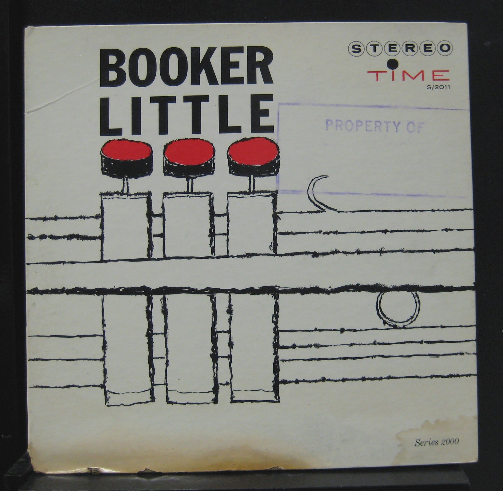 1960 USA Original Vinyl LP - Booker Little's Jazz/Hard Bop Record (VG+, Poor Cover)