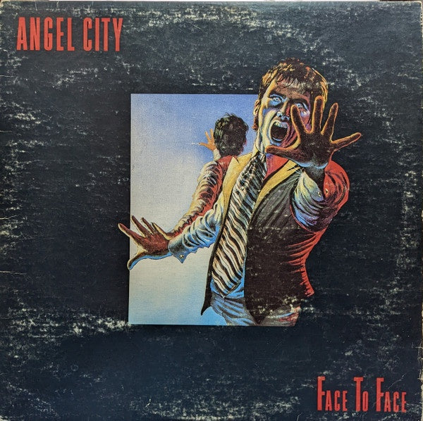 Angel City - Face To Face - A Classic 1980 Epic USA Vinyl LP Record in Alternative and Hard Rock Music Category
