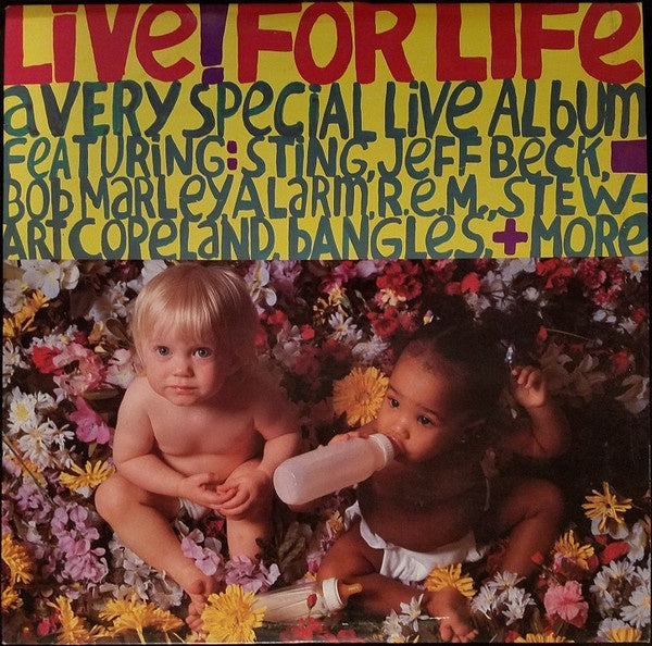 1986 I.R.S. USA Vinyl LP - Various Artists' Alternative Rock & Reggae Live Album