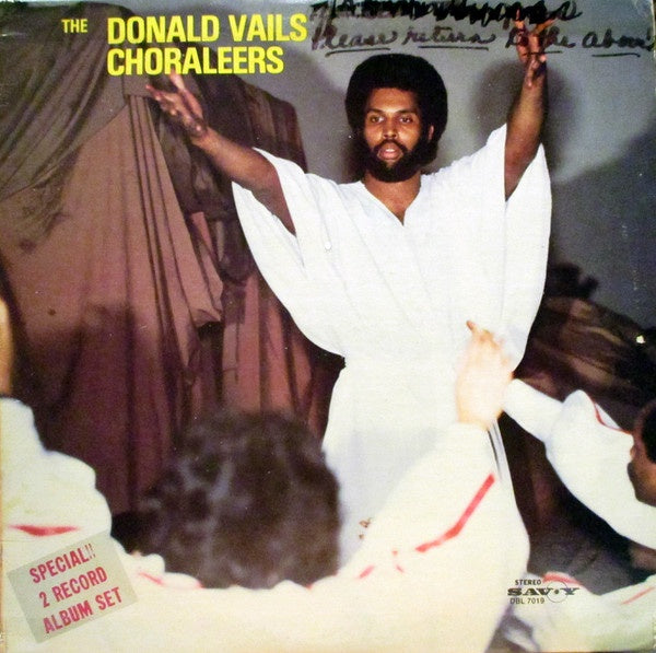 The Donald Vails Choraleers - 1978 USA Original Vinyl 2xLP Record in Soul and Gospel Music Genre