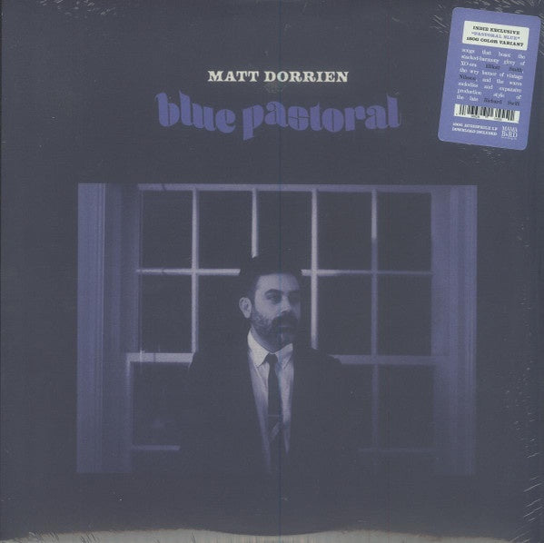 2022 Matt Dorrien - 180g Pastoral Blue Vinyl LP Record - Pop Rock Album