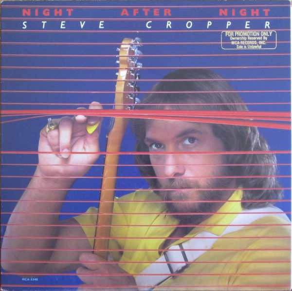 Steve Cropper ‎- Night After Night - VG+ PROMO 1982 USA - Soul / Funk