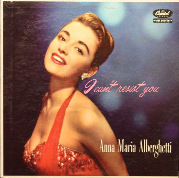 Anna Maria Alberghetti - I Can't Resist You - 1957 USA VG+ Pop/Vocal Album
