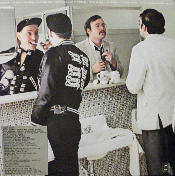 1978 Epic USA Original VG+ LP Record - Cheap Trick's Heaven Tonight Pop Rock Album
