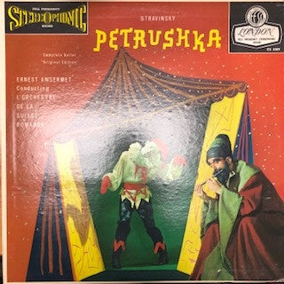 1959 Mint London ffrr UK Vinyl LP - Ernest Ansermet & Orchestre De La Suisse Romande Perform Stravinsky's Petrushka