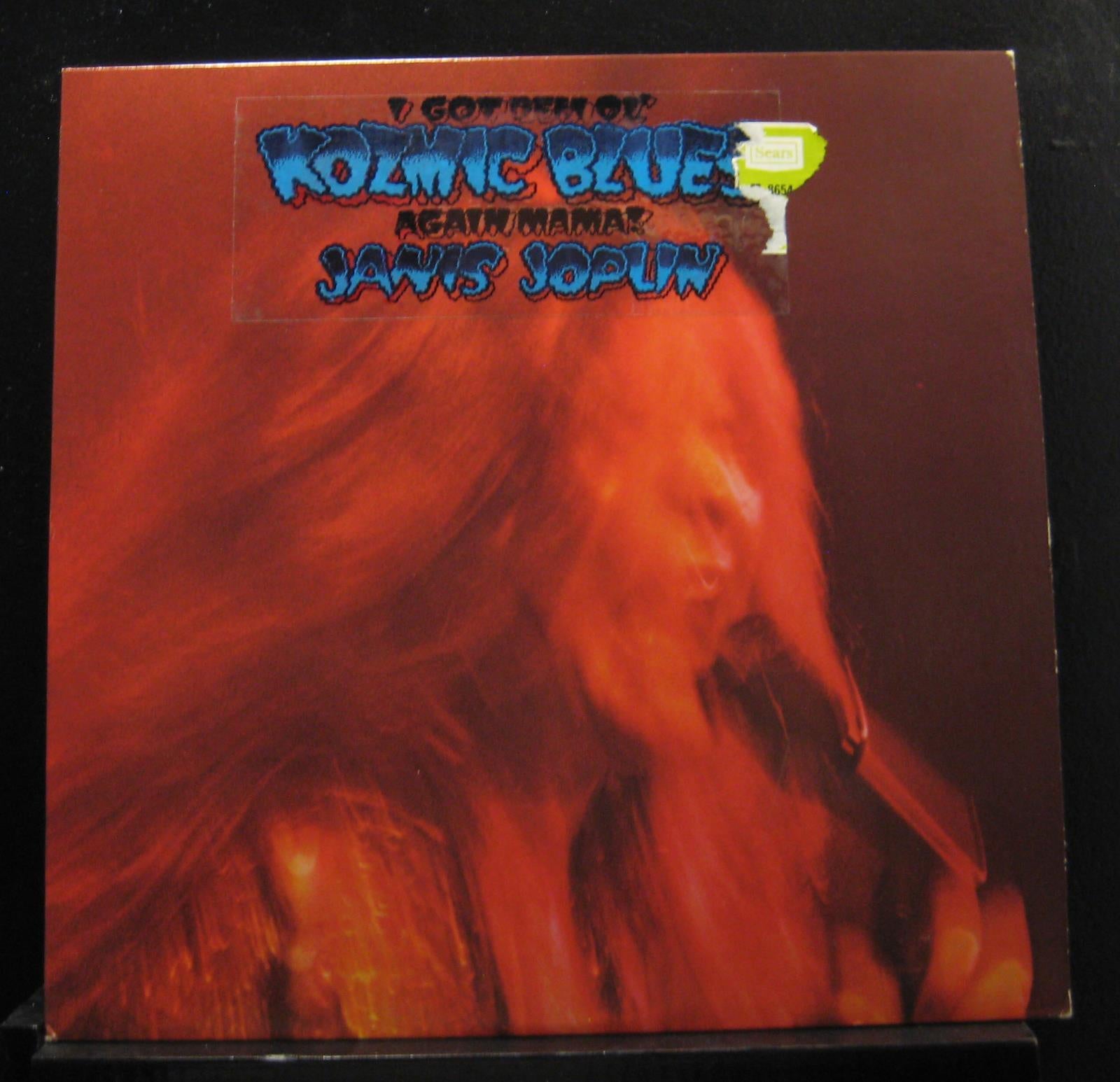 Janis Joplin - I Got Dem Ol' Kozmic Blues Again Mama! Classic Rock and Blues Rock Vinyl LP Record from 1969 with 360 Sound Label, Columbia USA, in VG+ Condition