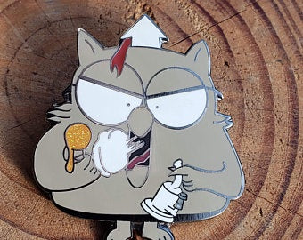 Dabby Mr. Owl Collectible Enamel Pin for Fashion Lovers