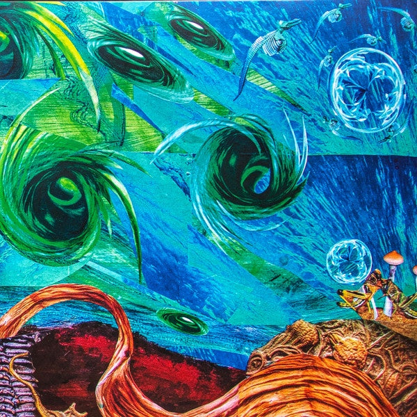 2020 Intronaut - Fluid Existential Inversions Mint 2LP Green Mint Vinyl with Poster & Download, Sludge/Prog Metal