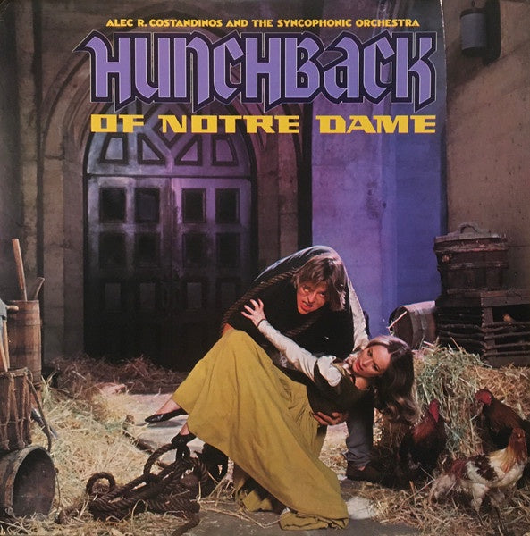 1978 Casablanca USA Vinyl LP Record in Disco / Funk Genre - Alec R. Costandinos And The Syncophonic Orchestra’s The Hunchback Of Notre Dame (VG+ Condition)
