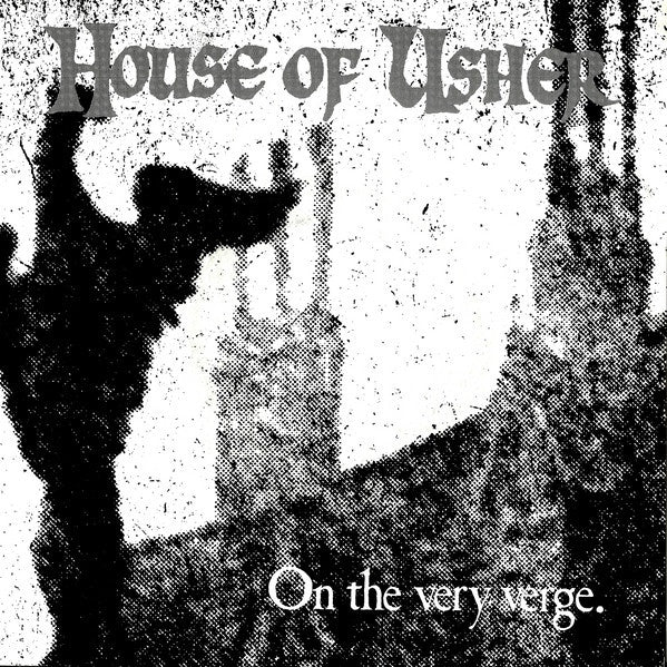 Rare 1992 House Of Usher 7-Inch Vinyl Single Record - On The Very Verge, Italian Death Metal Release by Obscure Plasma