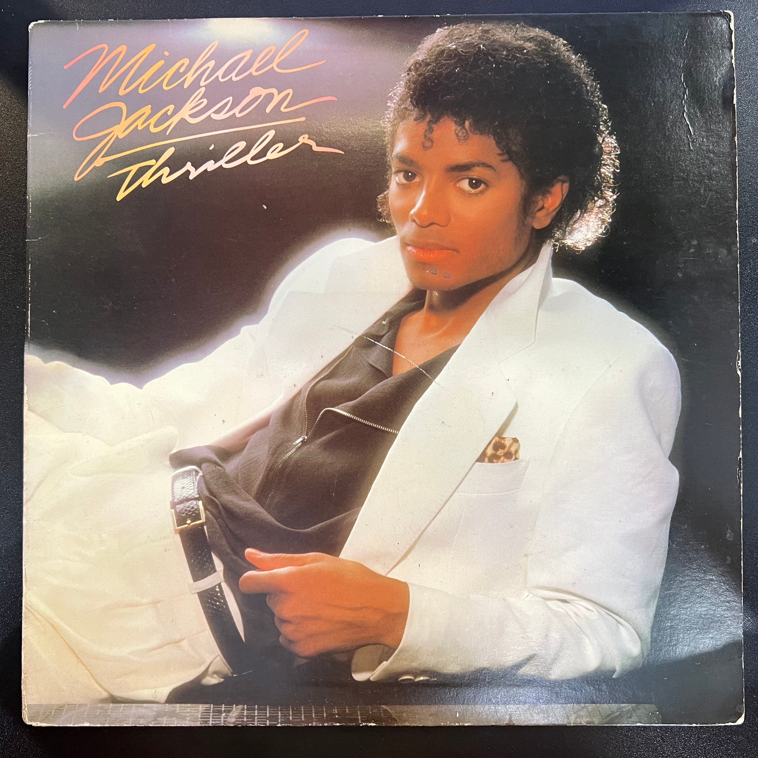 1982 Epic USA Original Vinyl LP Record - Michael Jackson's Thriller in Mint Condition - A Classic Funk / Disco / Soul Album