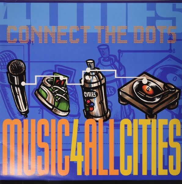 1999 USA Hip - Hop 2 LP Vinyl Record: Connect The Dots - Music For All Cities