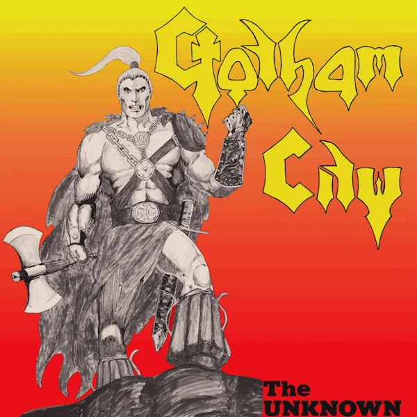 1984 Sweden Heavy Metal Vinyl LP Record - Gotham City – The Unknown