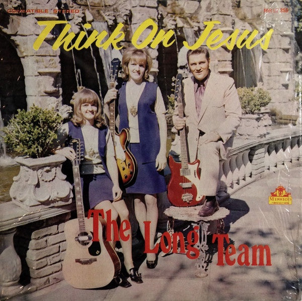 1972 USA Mission Vinyl LP - The Long Team's Religious Country Album: Think On Jesus