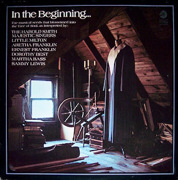 1970 Checker USA Vinyl LP Record Compilation - Various Artists' In The Beginning... with VG+ Condition (VG- Cover) - Soul, Funk, and Gospel Music