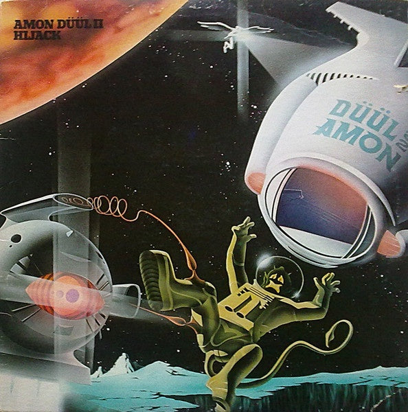 Amon Düül II's Classic 1974 ATCO USA Vinyl LP Record - Hijack, Featuring Krautrock, Prog Rock, and Psychedelic Rock Genres