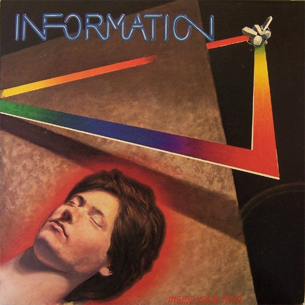 1985 Information – Inside Your Mind Mint New Wave / Synth - pop LP Vinyl Record with Insert from Sound A Round One USA