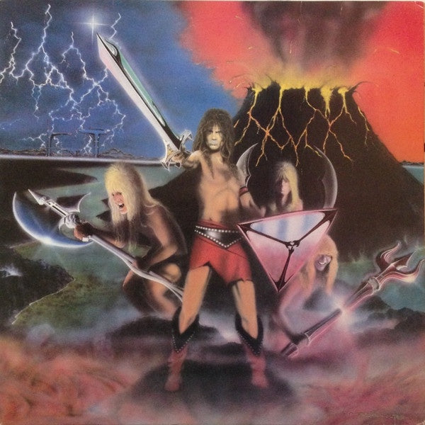 1983 Triple Platinum US Vinyl - Max Havoc LTD LP Record with Insert - Heavy Metal & Hard Rock