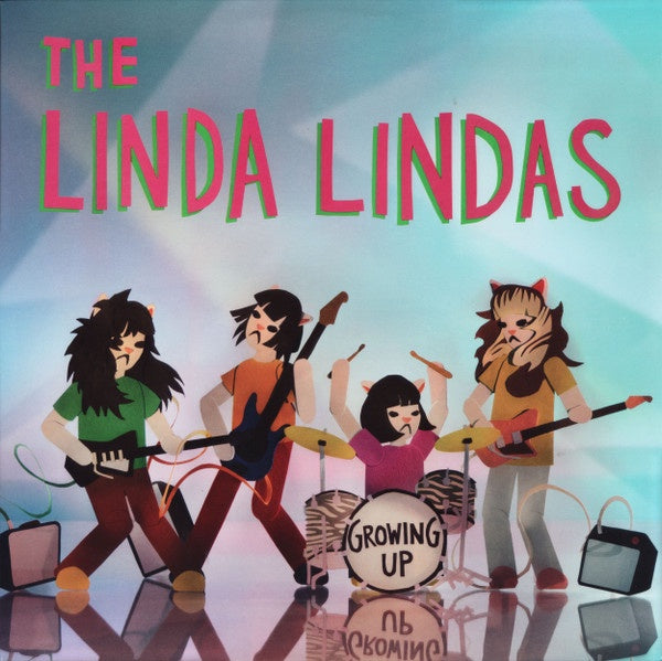 The Linda Lindas - Growing Up - Brand - New Mint - Condition LP Vinyl Record from 2022 Epitaph USA with Insert - A Blend of Rock, Punk, Garage Rock, and Power Pop