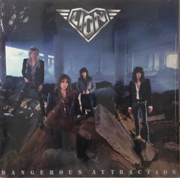 1987 US Lion's 'Dangerous Attraction' LP Vinyl - Hard Rock & Heavy Metal Gem