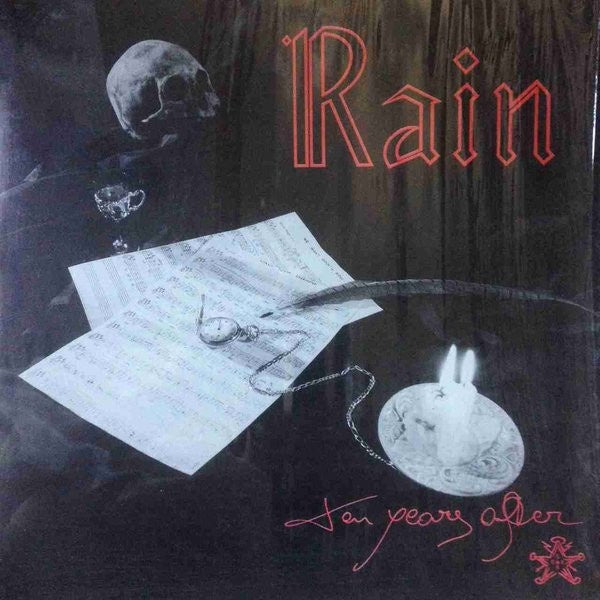 1991 Italian Sysma Clear Vinyl LP - Rain by Ten Years After, Heavy Metal/Death Metal