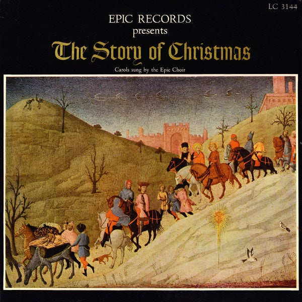 The Epic Choir's Magical Christmas Story - 1955 Epic USA Vinyl LP Record in VG+ Condition with Booklet, Ideal for Holiday, Choral, and Religious Music Lovers