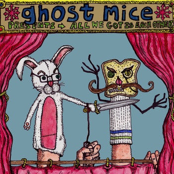 Ghost Mice - All We Got Is Each Other - Mint Condition LP Record from 2012 by Plan-it-X USA in Red Vinyl with Insert - A Blend of Rock, Folk Rock, and Punk Music